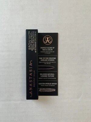 ANASTASIA Brow Wiz Skinny Brow Pencil Soft Brown .03g Mini Travel NEW - Image 1 of 4
