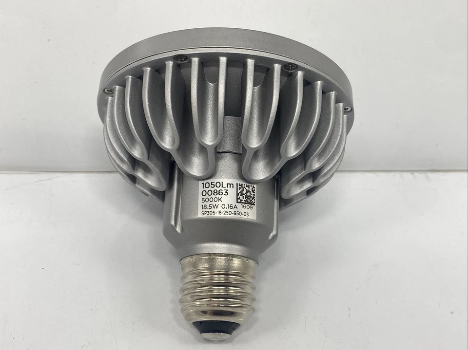 (A) SORAA 00863 PAR30S LED Lamp 25°NFL E26 SP30S-18-25D-950-03 5000K⭐️ - Image 1 of 4
