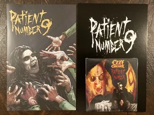 PATIENT NUMBER 9 OZZY OSBOURNE CD ALBUM AND VARIANT PX EXCLUSIVE COMIC BOOK BA - Picture 1 of 5