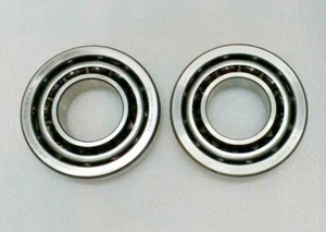 7311 Angular Contact Ball Bearing 55x120x29 MM 7311 Steel Cage Lot Of 2 Pcs - Picture 1 of 7