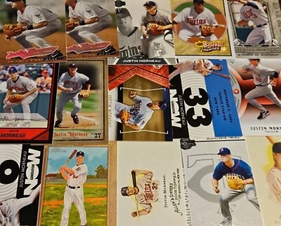 JUSTIN MORNEAU YOU PICK  SEE EVERY CARD HIGH GRADE CARDS MINNESOTA TWINS - Image 1 of 2