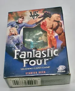 Sealed Marvel VS System Fantastic Four Trading Card Game Starter Deck Upper Deck - Picture 1 of 3