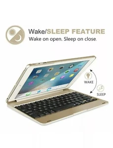 iPad Air Pro 9.7" Keyboard Smart Case & Screen Protector - Picture 1 of 2