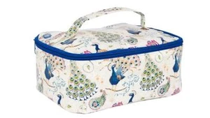 Ashdene Australia Peacock Fantasy Vinyl Zug Etui Kosmetik Make-up Tasche Neu mit Etikett - Bild 1 von 1