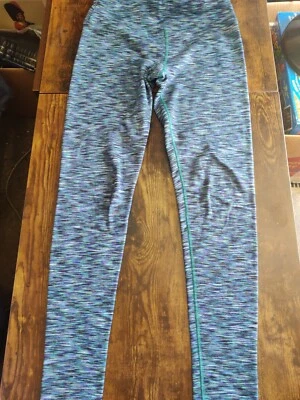 Marc New York MNY Leggings Pantalones de Yoga Para Mujer’s XS Entrenamiento Gimnasio Azul Verde Usado en Excelente Condición Foto 1 de 4