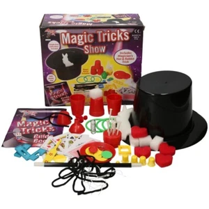 Magic Tricks Set for Kids Magic Wand Magician's Hat & Rabbit Trick Age 6+ Gift - Picture 1 of 6