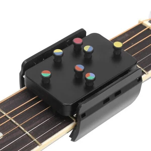 Ukelele Aid Herramientas de Aprendizaje Asistido de Acordes Negros Asistente de Práctica Accesorios - Imagen 1 de 12