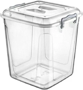 40Litre Storage container Dry Cereal Food Box Kitchen Accessories Clip Lock - Picture 1 of 5