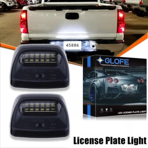 2Pcs LED License Plate Lights Rear Bumper White Lamps for Toyota Tacoma Tundra - Picture 1 of 9