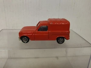 RENAULT 4 L FOURGONNETTE ROUGE 1:55/apx 1:64 MAJORETTE 230 NO BOX - Imagen 1 de 7