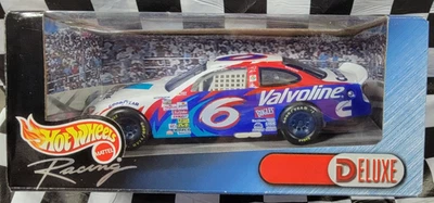 MARK MARTIN #6 Valvoline 1999 Hot Wheels Racing DELUXE Taurus 1/24 Loose In Box - Image 1 of 4