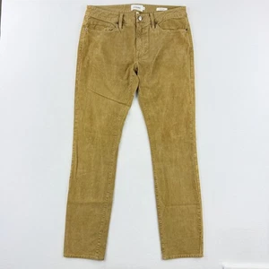 FRAME L'Homme Slim Fit Corduroy Pants Mens Size 33x33 Tan - Picture 1 of 9