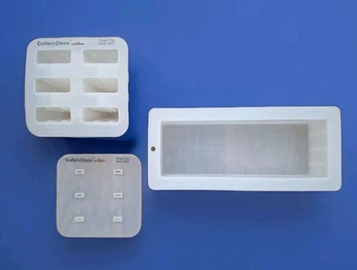 Lot Of (2) Silicone Soap Molds As Shown Preowned - Image 1 of 4