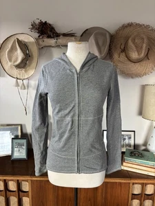 Norma Kamali Hoodie Damen Small Full Zip grau Erwachsene Freizeit - Bild 1 von 10