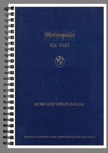 BMW R 25 R 25/2 WORKSHOP MANUAL REPAIR TALLER SERVICE BOOK ENGLISH - Bild 1 von 3