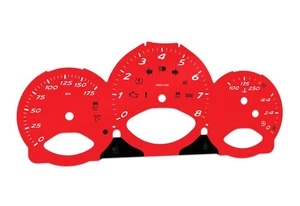 For Porsche Boxster 987.1 Red MPH - Speedometer dials from MPH Gauges - Picture 1 of 7