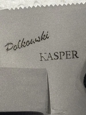 CRKT 2773 Polkowski Kasper Companion Folding Knife AUS-6M Taiwan 2001 - Image 1 of 4