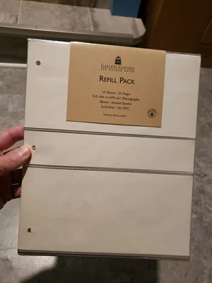 Gallery Leather 11018 10 hojas / 20 páginas 3x5, 4x6 o APS 4x7 sellado de fábrica Foto 1 de 4