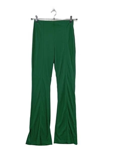 ZARA Pantalón tipo suéter Mujeres Pantalón Talla EU 36 verde look casual - Imagen 1 de 5