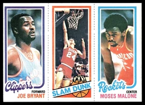 Bryant / Jones / Malone RC | 1980-81 Topps #107 / 217 / 263 | EX-NM - Picture 1 of 2
