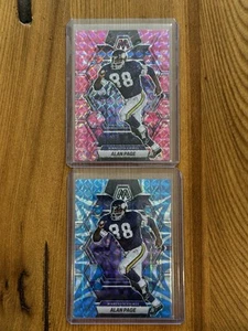 (2) 2023 Panini Mosaic Alan Page Minnesota Vikings Prizm Lot - Picture 1 of 1