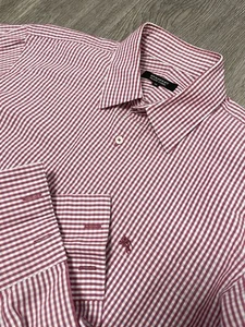 Burberry Shirt Mens Medium Black Label London Long Sleeve Button Up Dress Japan - Picture 1 of 10