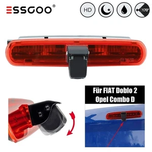 ESSGOO IP68 Autokamera Rückfahrkamera Bremsleuchte Für Fiat Doblo 2 OPEL Combo D - Bild 1 von 12