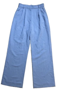 Abercrombie & Fitch Sloane Hose Damen 26R Gr. 2 High Waist Wide Leg Tailored - Bild 1 von 7