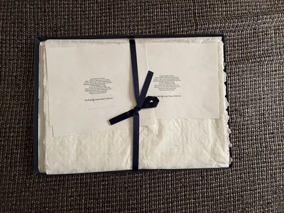 Ralph Lauren Home Collection 8 PC. Swiss EMB White Linen Placemats - Image 1 of 4