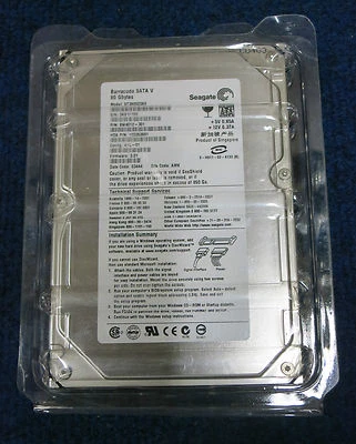 Seagate Barracuda SATA V ST380023AS 80GB 7200RPM SATA Hard Drive HDD 9W4012-301  - Image 1 of 3