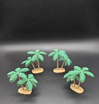 Animal Planet Dinosaur Palm Trees Toys R Us Lot Of 4 Plastic Toys Cake Toppers - Image 1 of 4