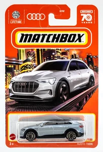 2023 Matchbox #1 Audi E-Tron FLORETT SILVER METALLIC | FSC - Picture 1 of 1