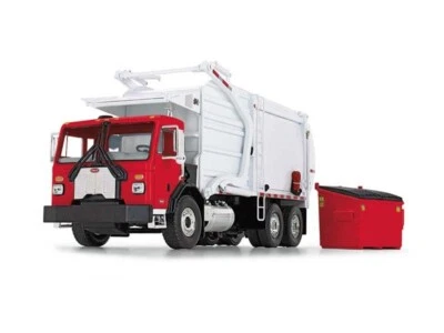 Peterbilt Model 520 with Trash Bin - Red 1:34 Scale Model - First Gear 10-4335 - Image 1 of 2