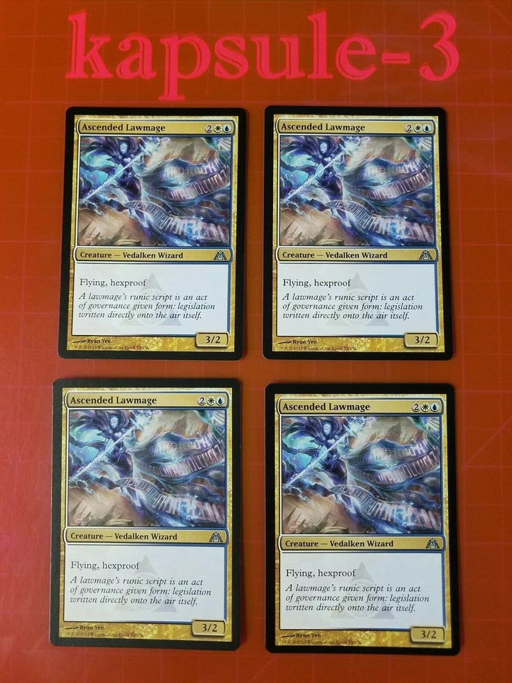 4x Ascended Lawmage | Dragon's Maze | MTG Magic Cards - Image 1 of 4