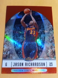 2006-07 Topps Finest Red Refractor #34 Jason Richardson - Warriors - Picture 1 of 2