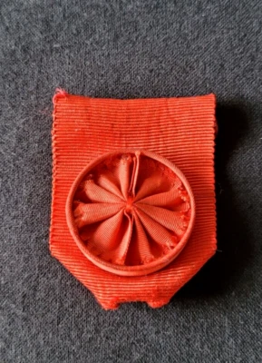 Ruban Officier Légion d'Honneur 1870 WW1 Officer ribbon Legion of Honor #3 - Photo 1/3