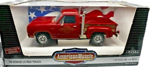 Ertl American Muscle '78 Dodge Lil Red Truck Diecast. 1:18 Scale Item 7385 Read! - Picture 1 of 19