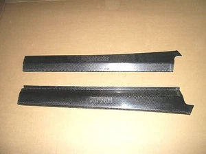 Alféizares de puerta de fibra de carbono placas escalonadas borde de panel de patada adecuado para Ferrari F430 430 360 - Imagen 1 de 1
