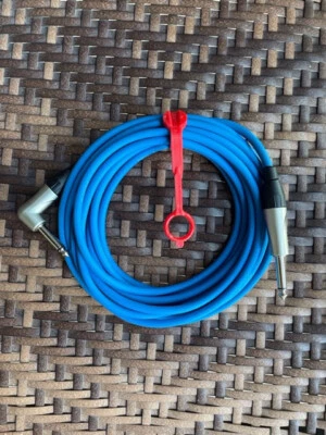 DGS ValueFlex Cable Assemblies Right Straight 10 Ft.  BLUE - Image 1 of 3