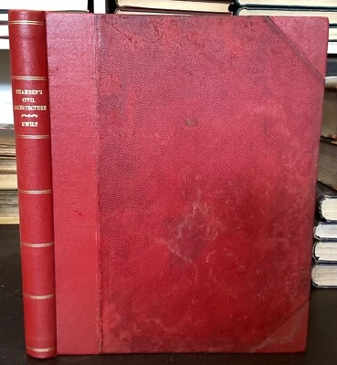 1862 Treatise on the Decorative Part of Civil Architecture, William Chambers - Image 1 of 4