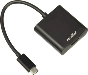 Cable convertidor Rocstor Y10C129-B1 DP a HDMI 4K M F 6 ft negro al por menor - Imagen 1 de 2