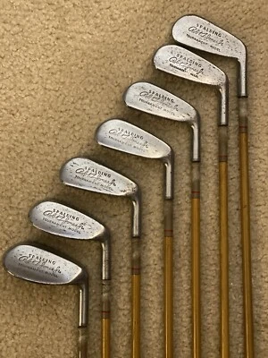 Palos de golf de colección Spalding modelo torneo "Robert T Jones Jr" hierros 2, 4-9 diestro Foto 1 de 4