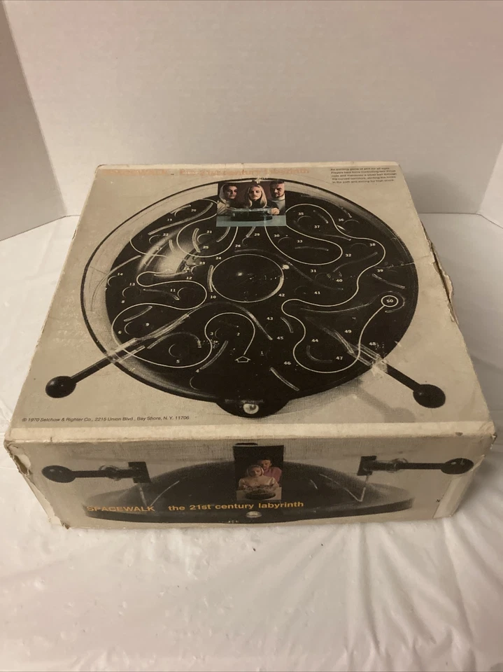VINTAGE 1970 Spacewalk The 21st Century Labyrinth Game Box Has Some Damage - Image 1 of 4