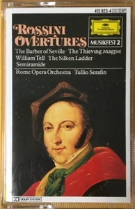 Rossini Rom Opernorchester Tullio Serafin Ouvertüren Kassette Orchesteroper - Bild 1 von 1