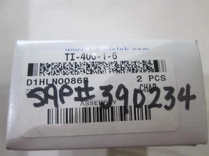 Nuevo Titanio Swagelok TI-400-1-6 Caja de 2 Montajes - Imagen 1 de 3