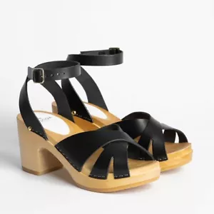 Sabot YOUYOU Ybiza Sandalen schwarz Größe 39 US 7,5 - Bild 1 von 9