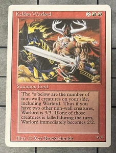 KELDON WARLORD 3RD Edition MTG Revised Magic the Gathering - Picture 1 of 2