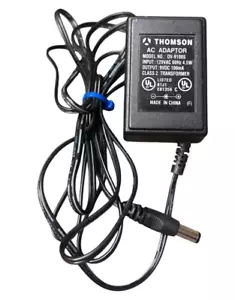 Thomson Power Supply AC Adapter DV-9100S for RCA RF Modulator CRF935 9VDC 100mA - Picture 1 of 2