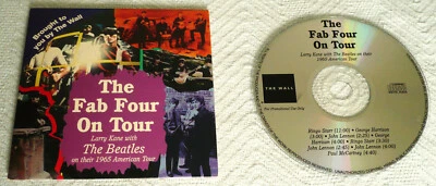 THE BEATLES - Fab Four On Tour (Interviews) by Larry Kane (CD, 1996) - MINT! - Image 1 of 3