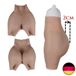 Pantaloni in silicone mutandine spesse per cosplay transgender crossdresser - Foto 1 di 16